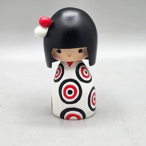 Momiji Message Doll Poppet 2009 Collectable Kokeshi Inspired
